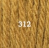 Ullgarn Appleton crewel 2-trådigt 25m 312 Brown olive