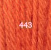 Ullgarn Appleton crewel 2-trådigt 25m 443 Orange red