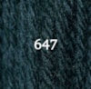 Ullgarn Appleton crewel 2-trådigt 25m 647 Peacock blue