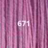 Ullgarn Appleton crewel 2-trådigt 25m 671 Bubble gum pink