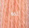 Ullgarn Appleton crewel 2-trådigt 25m 861 Coral