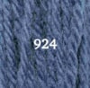 Ullgarn Appleton crewel 2-trådigt 25m 924 Dull china blue