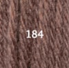 Ullgarn Appleton tapestry 4-trådigt 10m 184 Chocolate