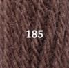 Ullgarn Appleton tapestry 4-trådigt 10m 185 Chocolate