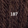 Ullgarn Appleton tapestry 4-trådigt 10m 187 Chocolate