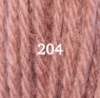 Ullgarn Appleton tapestry 4-trådigt 10m 204 Flame red