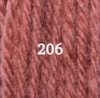 Ullgarn Appleton tapestry 4-trådigt 10m 206 Flame red