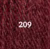 Ullgarn Appleton tapestry 4-trådigt 10m 209 Flame red