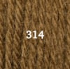 Ullgarn Appleton tapestry 4-trådigt 10m 314 Brown olive