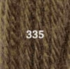 Ullgarn Appleton tapestry 4-trådigt 10m 335 Drab green
