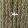 Ullgarn Appleton tapestry 4-trådigt 10m 344 Mid olive green