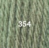 Ullgarn Appleton tapestry 4-trådigt 10m 354 Grey green