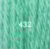 Ullgarn Appleton tapestry 4-trådigt 10m 432 Signal green