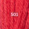 Ullgarn Appleton tapestry 4-trådigt 10m 501 Scarlet