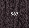 Ullgarn Appleton tapestry 4-trådigt 10m 587 Brown grounding