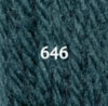Ullgarn Appleton tapestry 4-trådigt 10m 646 Peacock blue