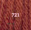 Ullgarn Appleton tapestry 4-trådigt 10m 721 Paprika