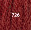 Ullgarn Appleton tapestry 4-trådigt 10m 726 Paprika