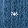 Ullgarn Appleton tapestry 4-trådigt 10m 746 B. china blue