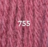 Ullgarn Appleton tapestry 4-trådigt 10m 755 Rose pink