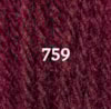 Ullgarn Appleton tapestry 4-trådigt 10m 759 Rose pink