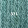 Ullgarn Appleton tapestry 4-trådigt 10m 831 B. peacock blue