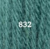 Ullgarn Appleton tapestry 4-trådigt 10m 832 B. peacock blue