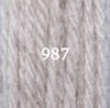 Ullgarn Appleton tapestry 4-trådigt 10m 987 Putty groundings