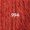 Ullgarn Appleton tapestry 4-trådigt 10m 994 Rust